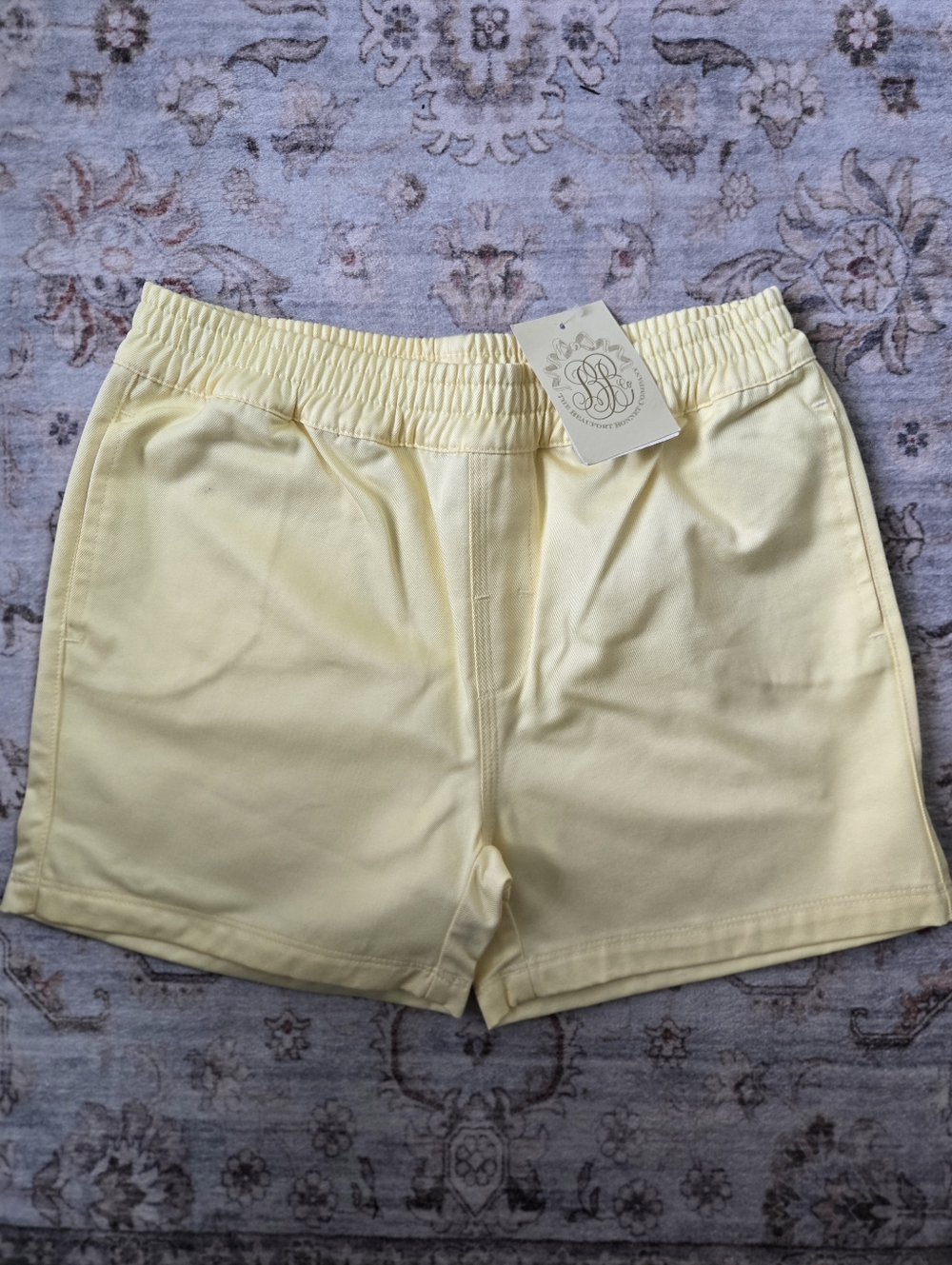 Beaufort Bonnet Company Sheffield Shorts Butterport YELLOW size 10 NWT